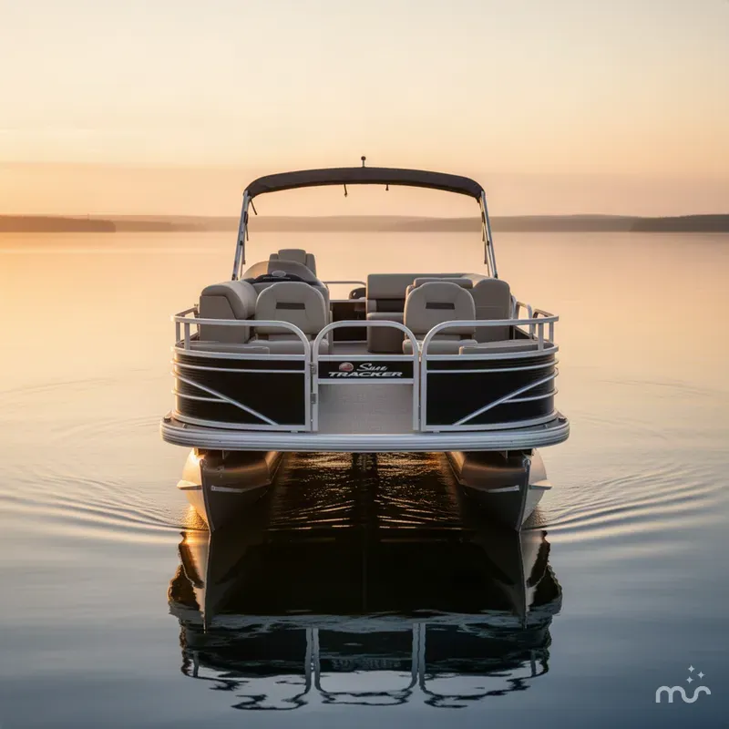 Slide: The Image of Sun Tracker Fishin' Barge 20 DLX 2022 - 1