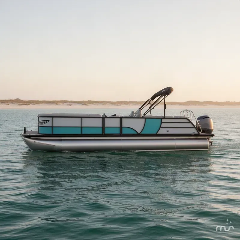 Slide: The Image of Bentley Pontoons 253 Elite Swingback DC 2026 - 1