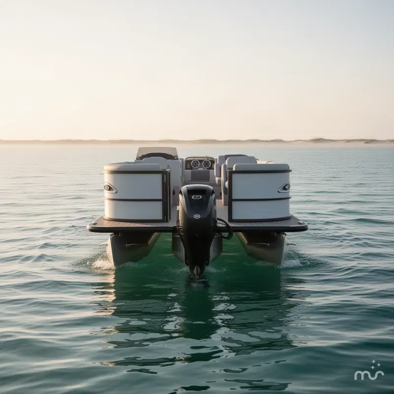 Slide: The Image of Bentley Pontoons 253 Elite Swingback DC 2026 - 2
