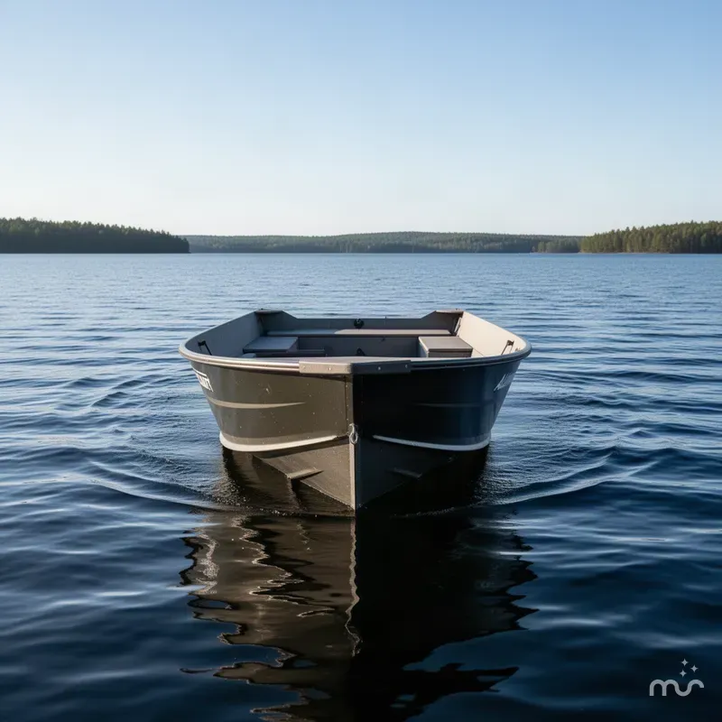 Slide: The Image of Alumacraft V-14 Tiller 2026 - 1