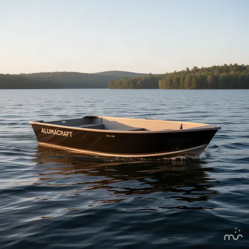 Slide: The Image of Alumacraft V-14 Tiller 2026 - 4