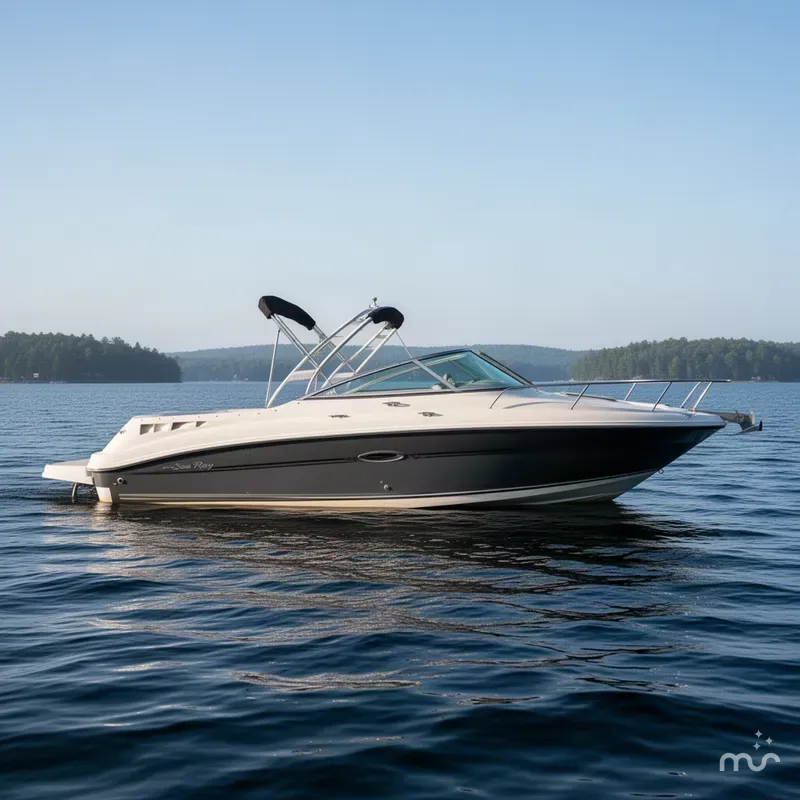 Slide: The Image of Sea Ray 215 Express Cruiser 2000 - 2