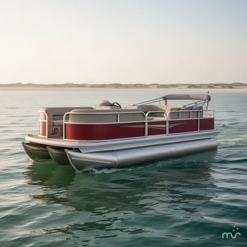The Image of Sun Tracker Party Barge 18 DLX 2025 - 0
