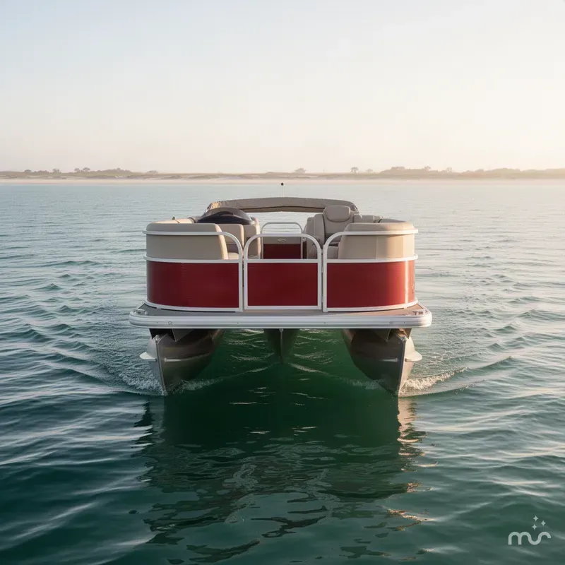 Slide: The Image of Sun Tracker Party Barge 18 DLX 2025 - 2