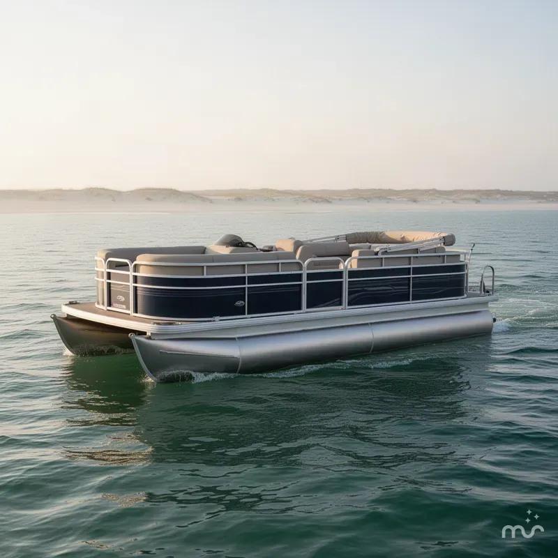 The Image of Sun Tracker Fishin' Barge 20 DLX 2025 - 0