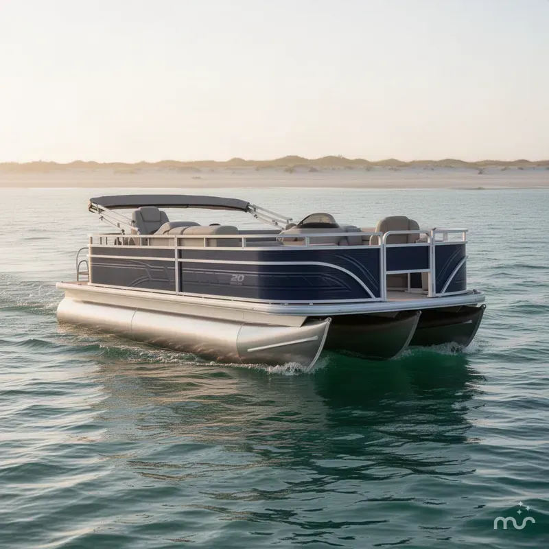 Slide: The Image of Sun Tracker Fishin' Barge 20 DLX 2025 - 1