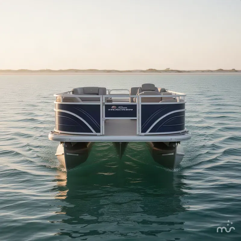 Slide: The Image of Sun Tracker Fishin' Barge 20 DLX 2025 - 2