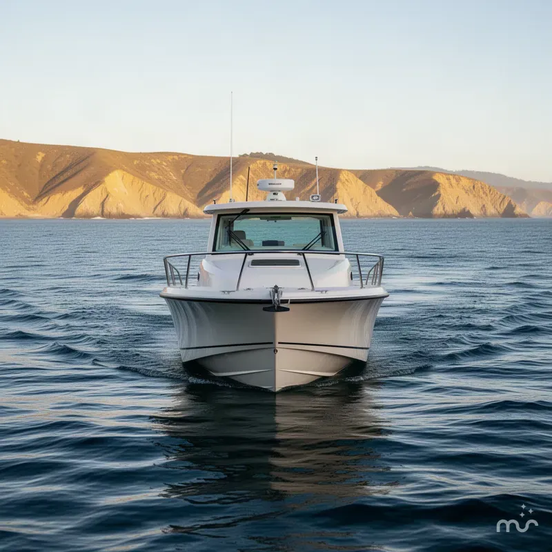 Slide: The Image of Boston Whaler 315 Conquest Pilothouse 2017 - 2