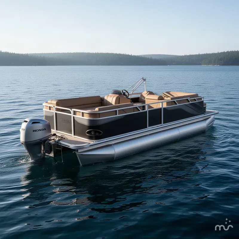 The Image of Tahoe Sport 1980 Cruise Rear Bench (CRB) & Honda 4-Stroke EFI 2027 - 0