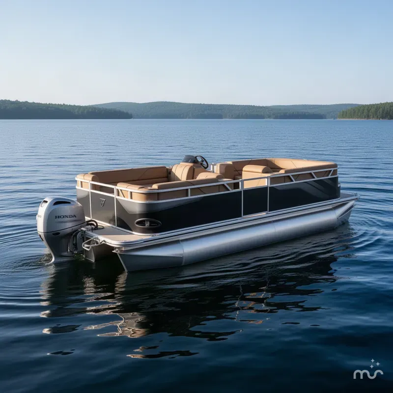 Slide: The Image of Tahoe Sport 1980 Cruise Rear Bench (CRB) & Honda 4-Stroke EFI 2027 - 2