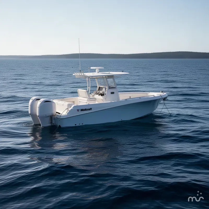 Slide: The Image of Wellcraft 243 Fisherman 2026 - 4