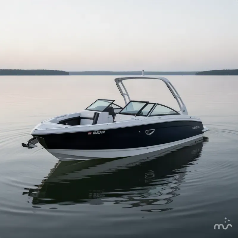 Slide: The Image of Cobalt R6 Outboard 2022 - 2