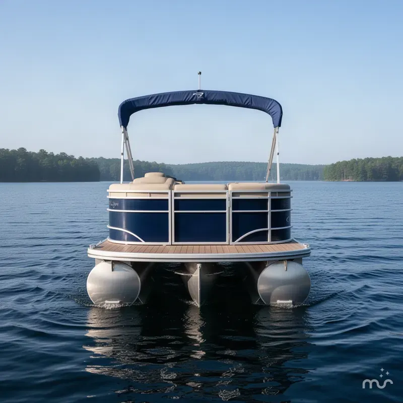 Slide: The Image of Cypress Cay Pontoons Cabana 220 2015 - 1