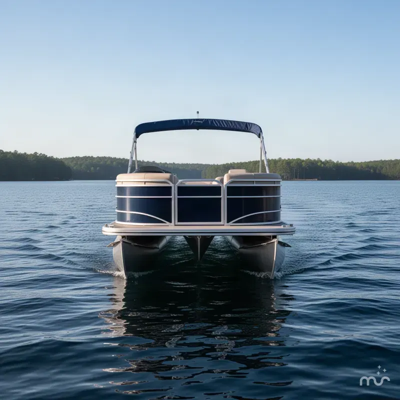 Slide: The Image of Cypress Cay Pontoons Cabana 220 2015 - 2