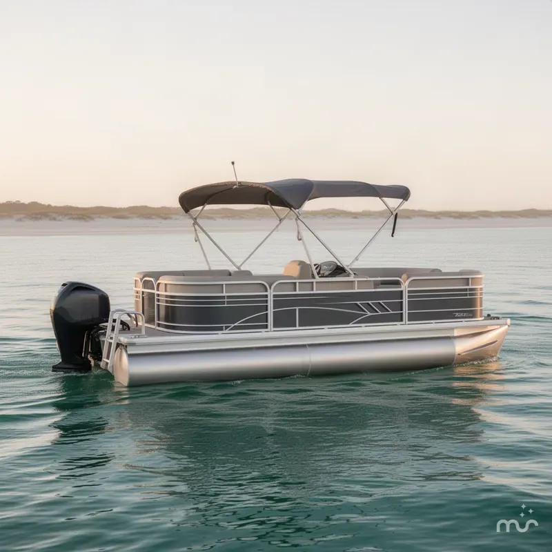The Image of Sun Tracker Party Barge 20 DLX 2021 - 0