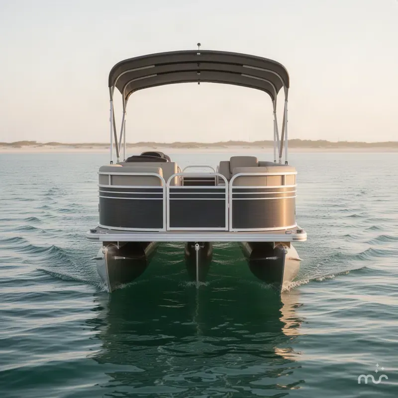 Slide: The Image of Sun Tracker Party Barge 20 DLX 2021 - 3
