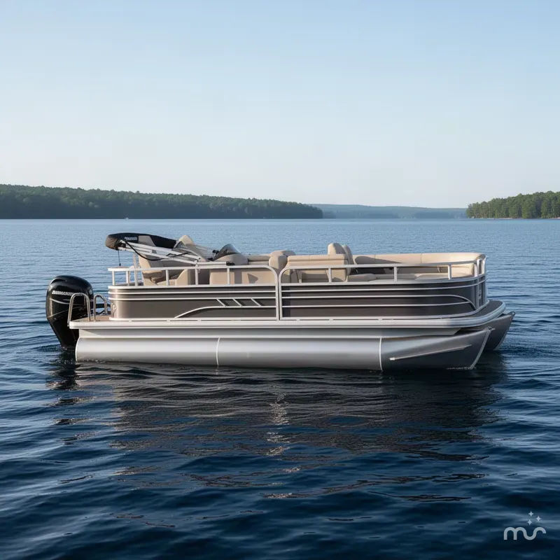 The Image of Sun Tracker Fishin' Barge 20 DLX 2023 - 0