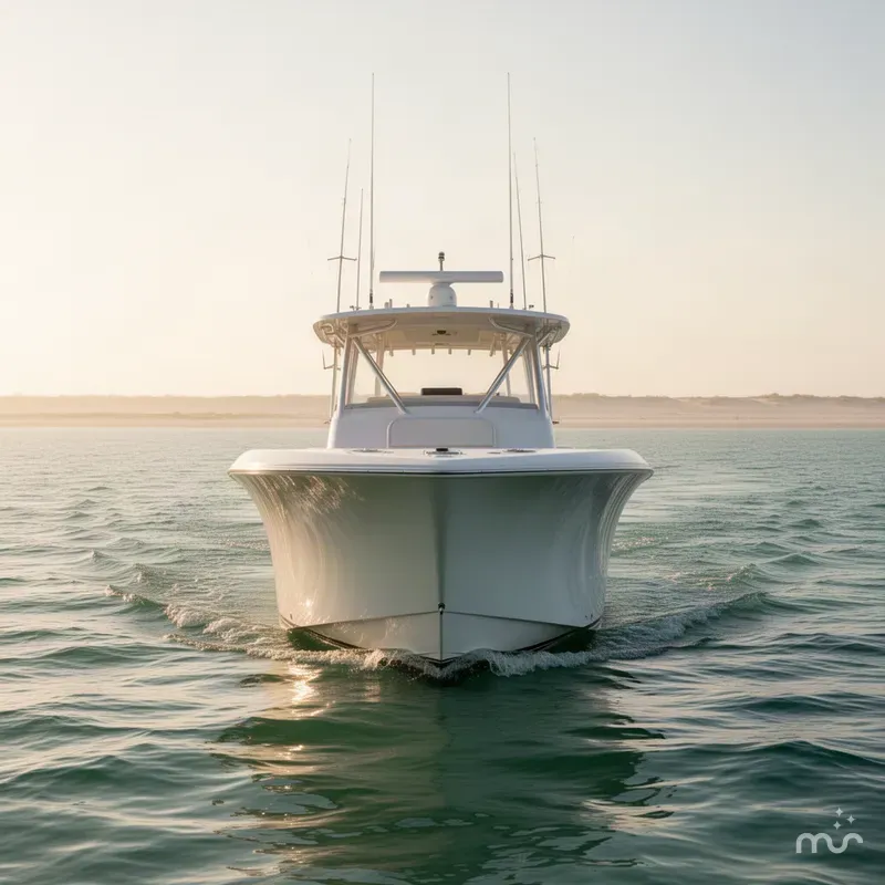 Slide: The Image of Yellowfin 34 Offshore 2027 - 1