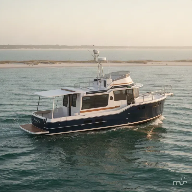 The Image of Ranger Tug R-43 CB 2027 - 0