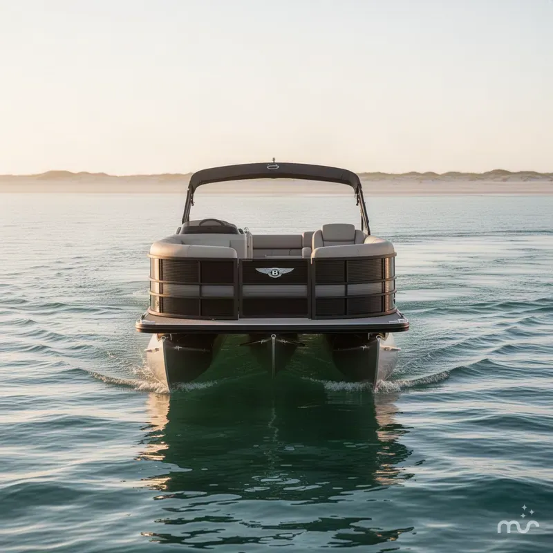 Slide: The Image of Bentley Pontoons Legacy 220 Navigator 2027 - 1