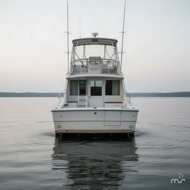 Slide: The Image of Sea Ray 360 Sportfish 1981 - 1