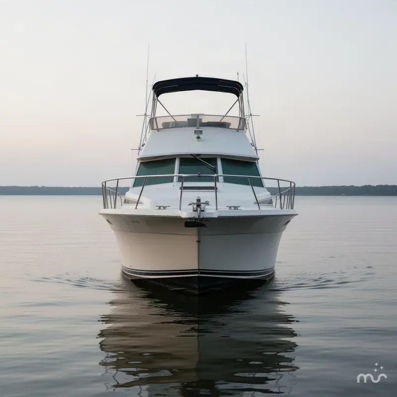 Slide: The Image of Sea Ray 360 Sportfish 1981 - 2
