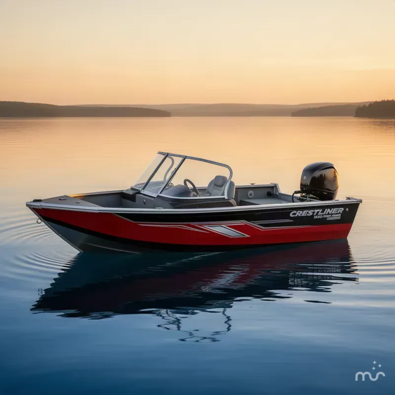 The Image of Crestliner 1650 Fish Hawk 2023 - 1