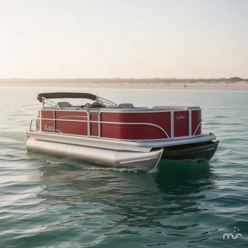 The Image of Sun Tracker Party Barge 16 DLX 2026 - 0