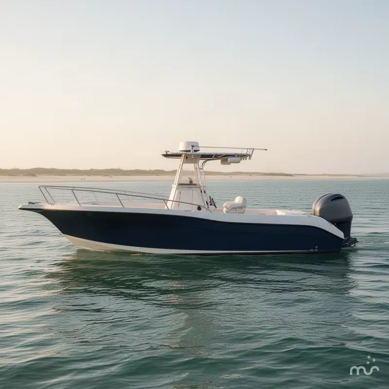 Slide: The Image of Seaswirl Striper 2601 Center Console O/B 2004 - 1