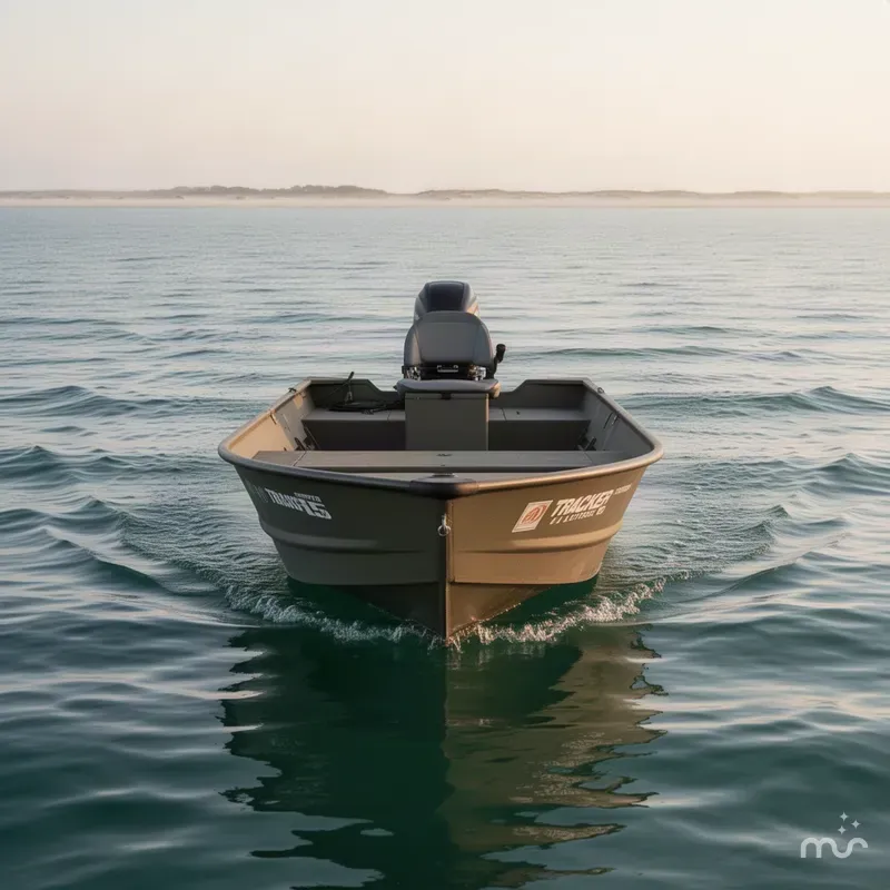 Slide: The Image of Tracker Grizzly TOPPER 15 WITH 20 MERCURY 4 STROKE 2014 - 1
