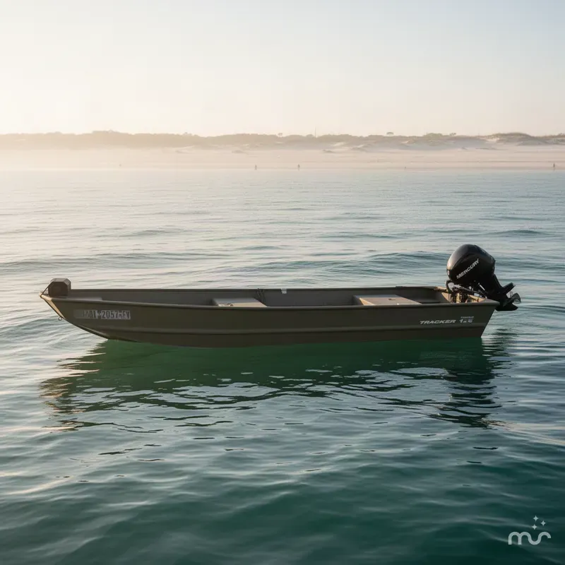 Slide: The Image of Tracker Grizzly TOPPER 15 WITH 20 MERCURY 4 STROKE 2014 - 2
