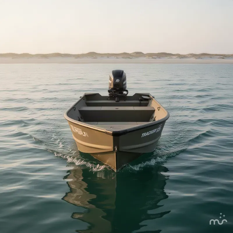 Slide: The Image of Tracker Grizzly TOPPER 15 WITH 20 MERCURY 4 STROKE 2014 - 1