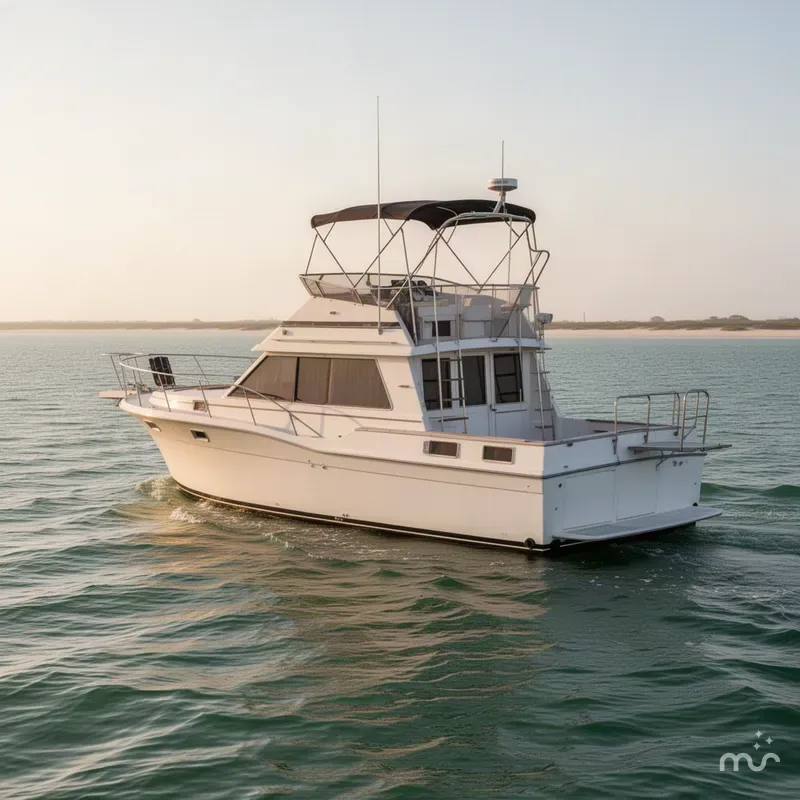 The Image of Carver Yachts 3207 Aft Cabin Motor Yacht 1987 - 0
