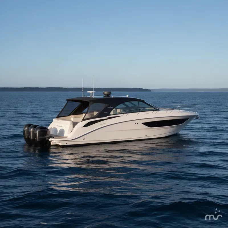 Slide: The Image of Sea Ray Sundancer 370 Outboard 2024 - 2