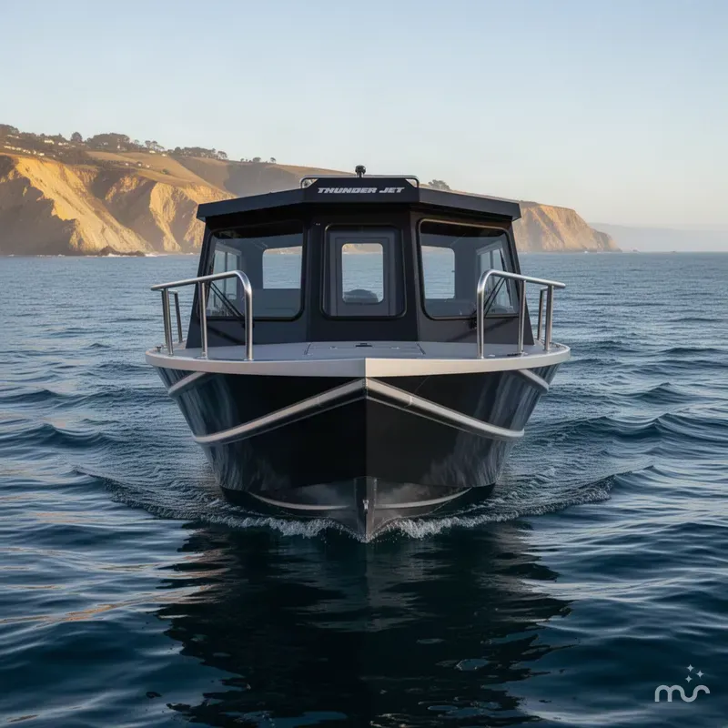 Slide: The Image of Thunder Jet Alexis Pro 24 w/ 350HP Mercury and a 15HP Pro Kicker! 2027 - 1