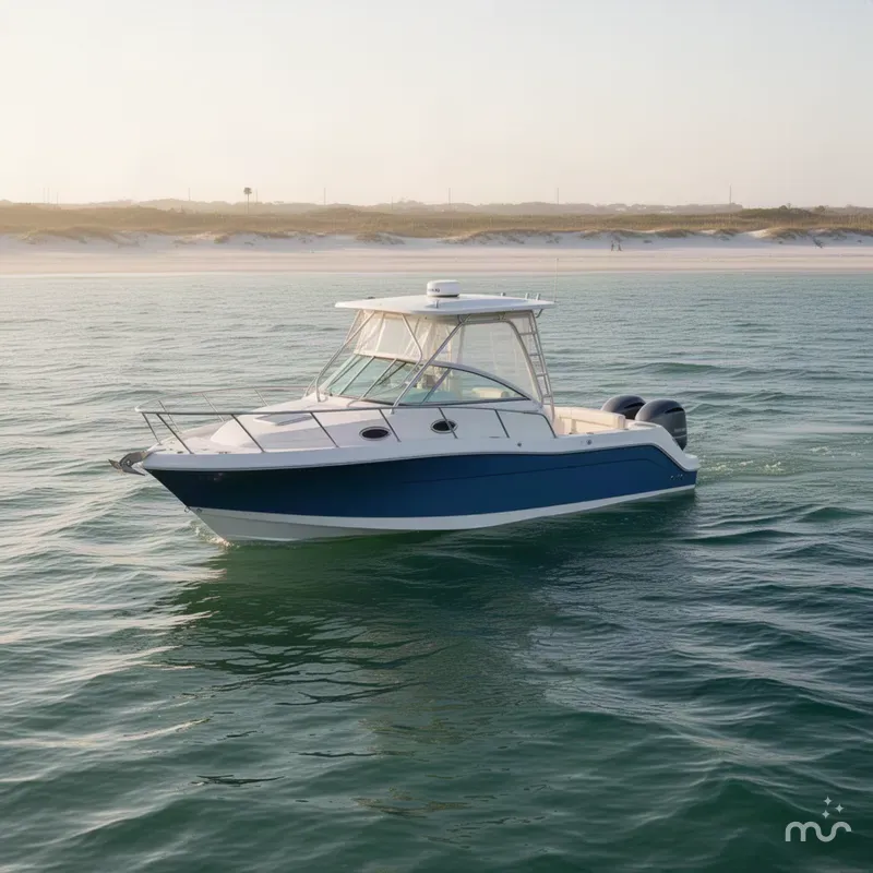 Slide: The Image of Robalo R305 Walkaround 2014 - 2