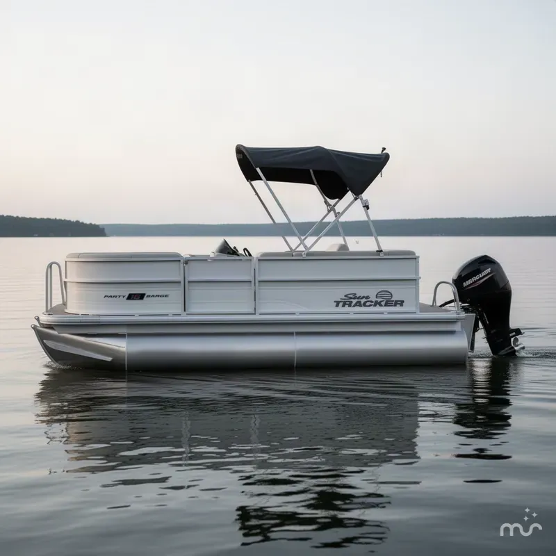 The Image of Sun Tracker Party Barge 16 DLX 2026 - 0
