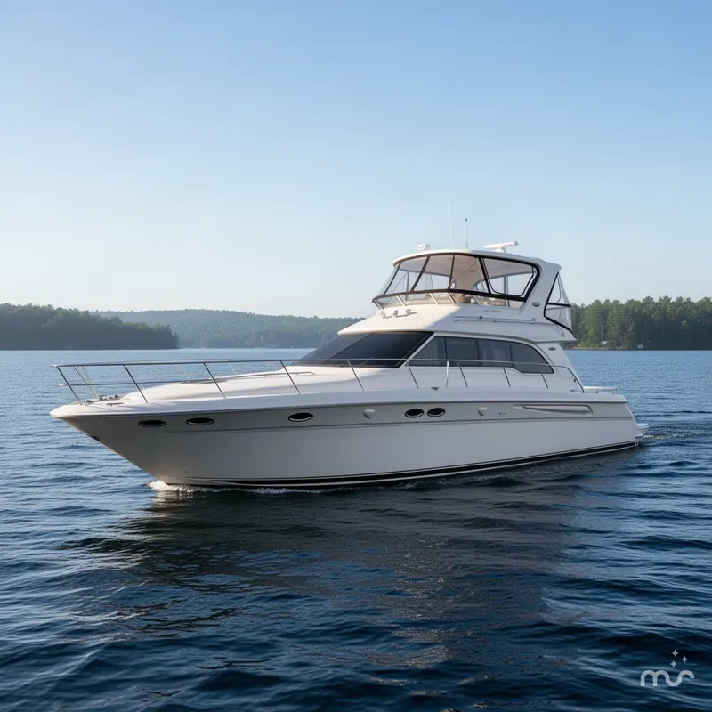 Slide: The Image of Sea Ray 480 Sedan Bridge 2004 - 2