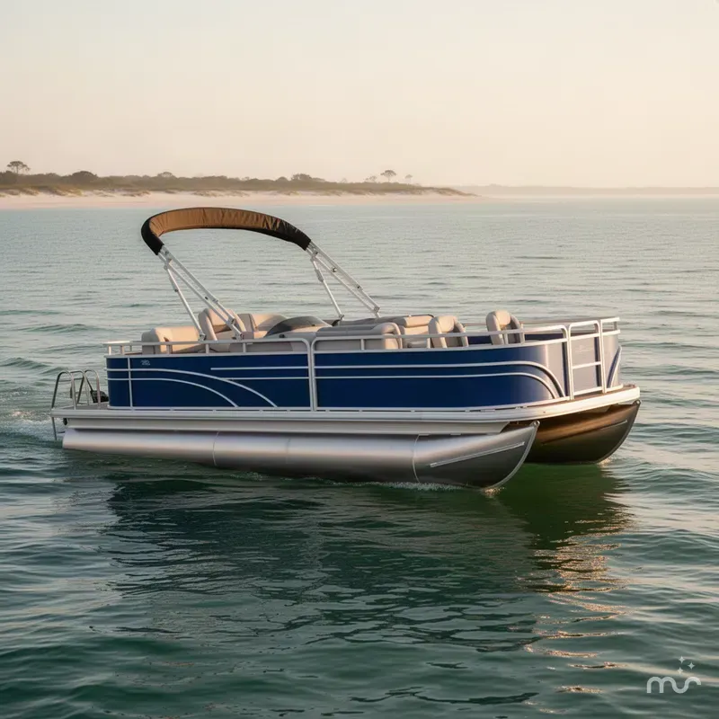 Slide: The Image of Sun Tracker Fishin' Barge 20 DLX 2027 - 2