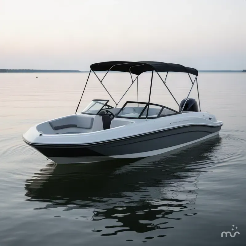 Slide: The Image of Bayliner VR6 Bowrider OB 2023 - 2