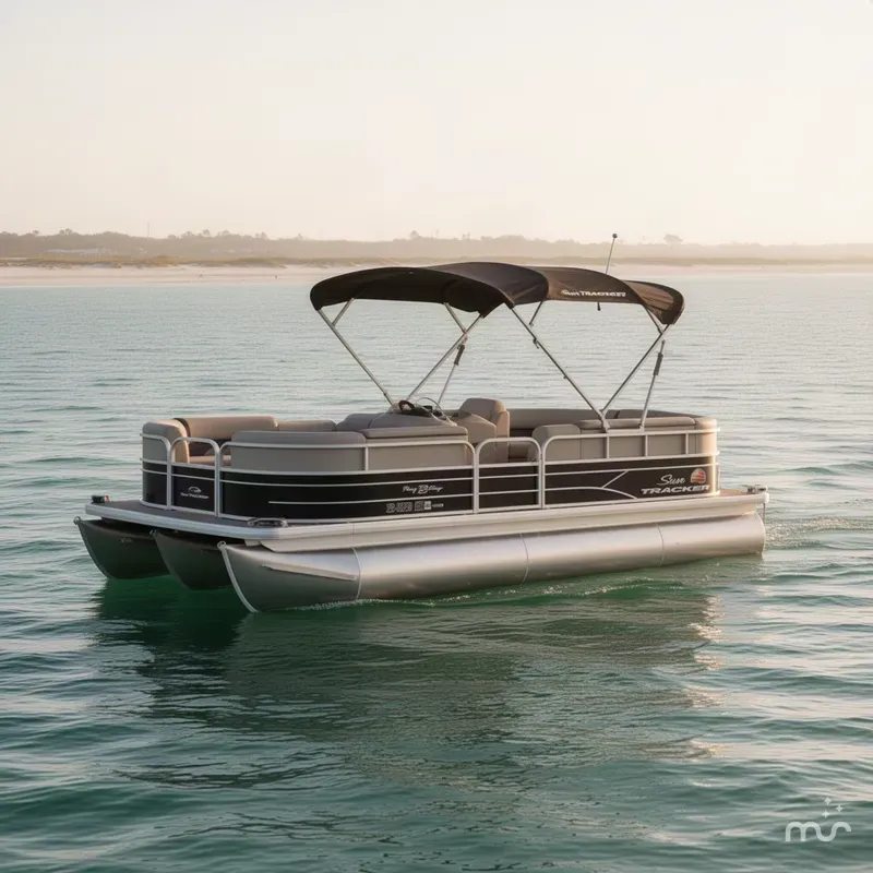 Slide: The Image of Sun Tracker Party Barge 22 XP3 2018 - 2