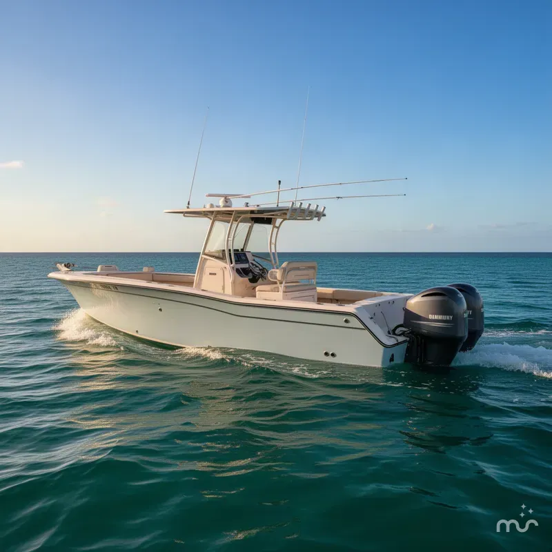 Slide: The Image of Grady-White Fisherman 257 2023 - 4