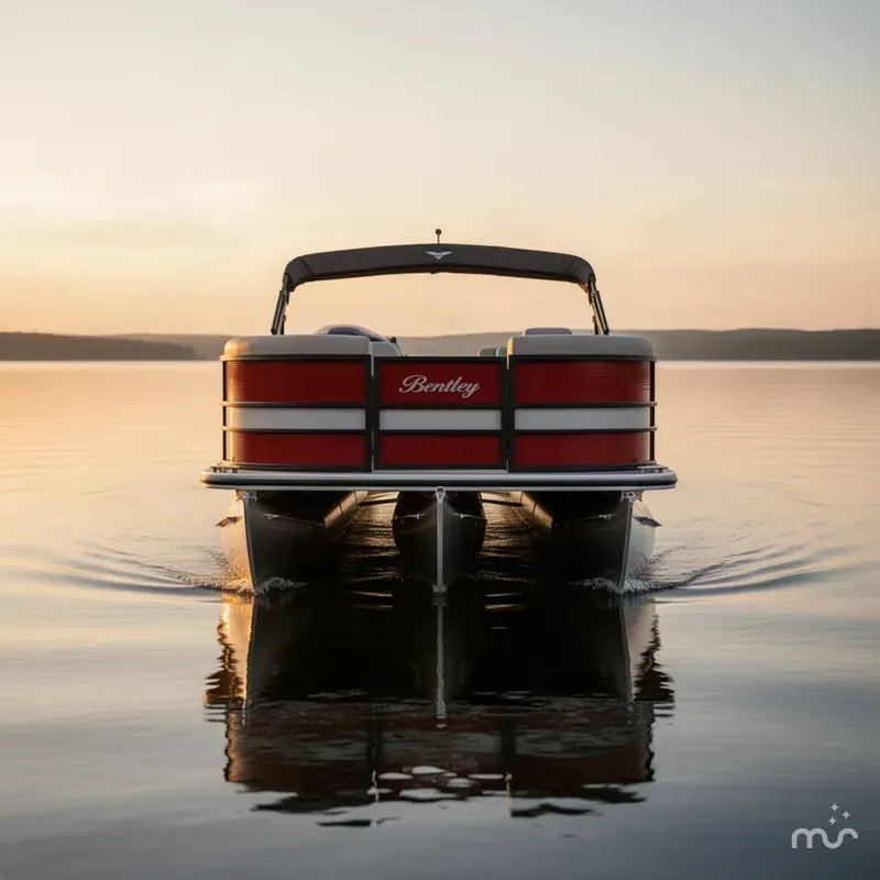 Slide: The Image of Bentley Pontoons 223 Legacy Swingback 2027 - 1
