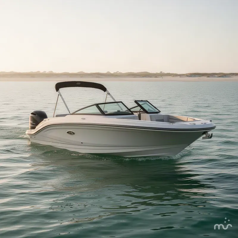 Slide: The Image of Sea Ray SPX 210 Outboard 2017 - 4