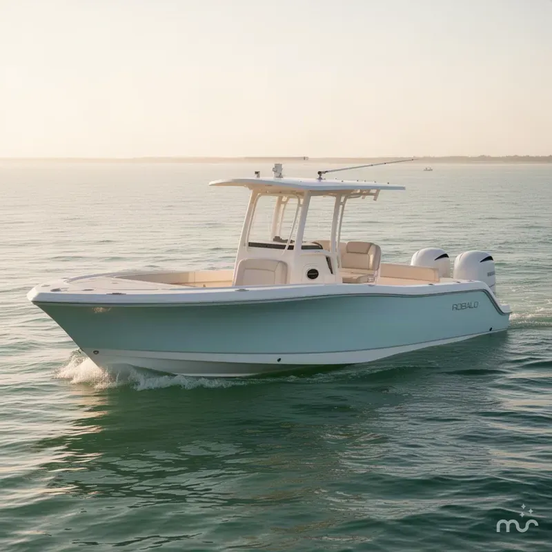 Slide: The Image of Robalo R230 Center Console 2026 - 2