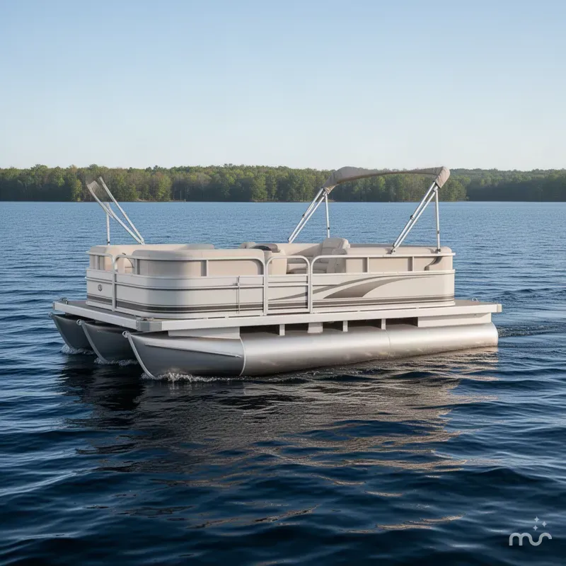 Slide: The Image of Bennington 185L Pontoon 2004 - 1