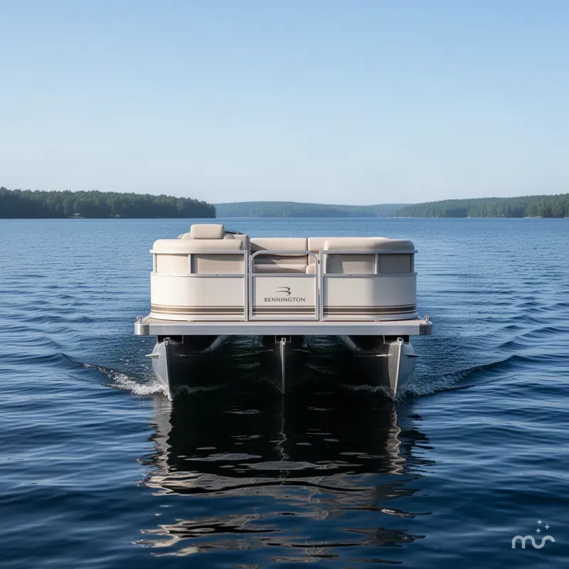 Slide: The Image of Bennington 185L Pontoon 2004 - 2