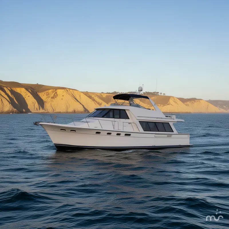 Slide: The Image of Bayliner 4788 Pilot House Motoryacht 1999 - 1