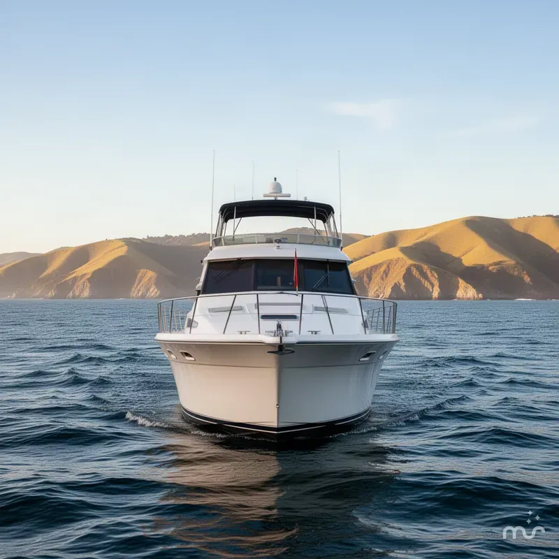 Slide: The Image of Bayliner 4788 Pilot House Motoryacht 1999 - 2