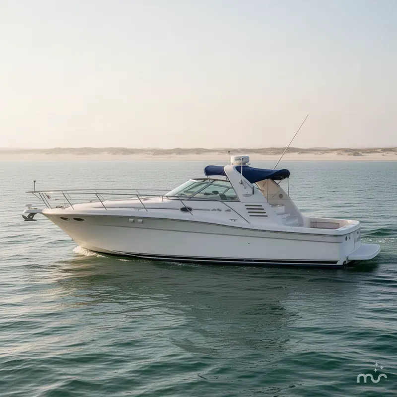 Slide: The Image of Sea Ray 370 Express Cruiser 1999 - 1